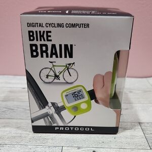 Bike Brain Digital Cycling Computer - Green